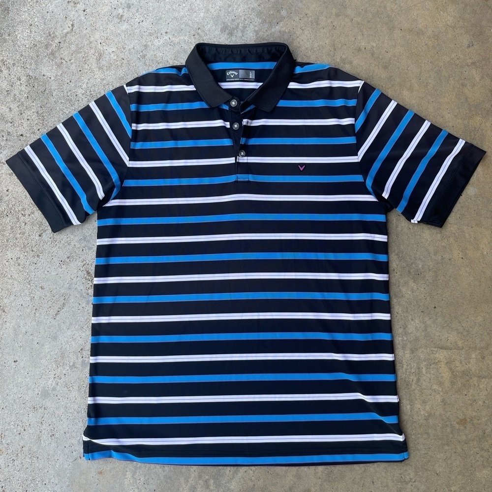 Blue Callaway Golf Polo